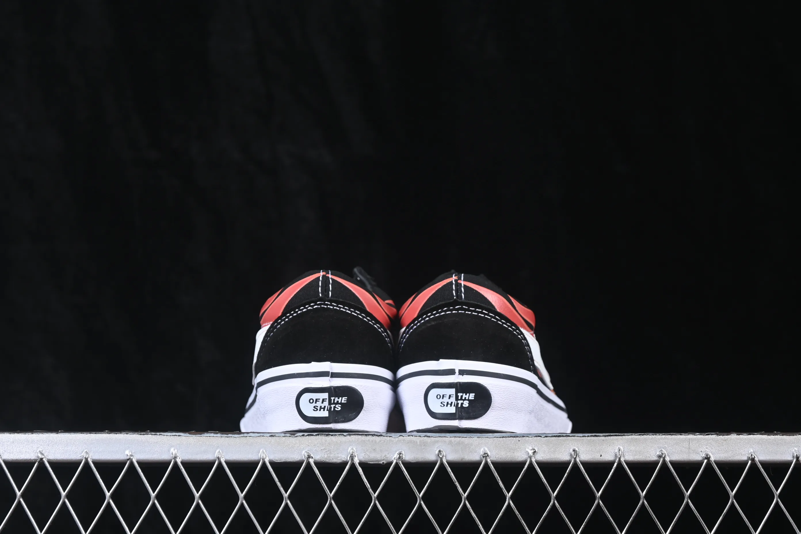 All categories Vans Vans series Vans Low Vans low-top Revenge x Storm Old Skool Lightning joint low-top casual sneakers Black Flame